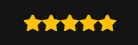 5 star rating review