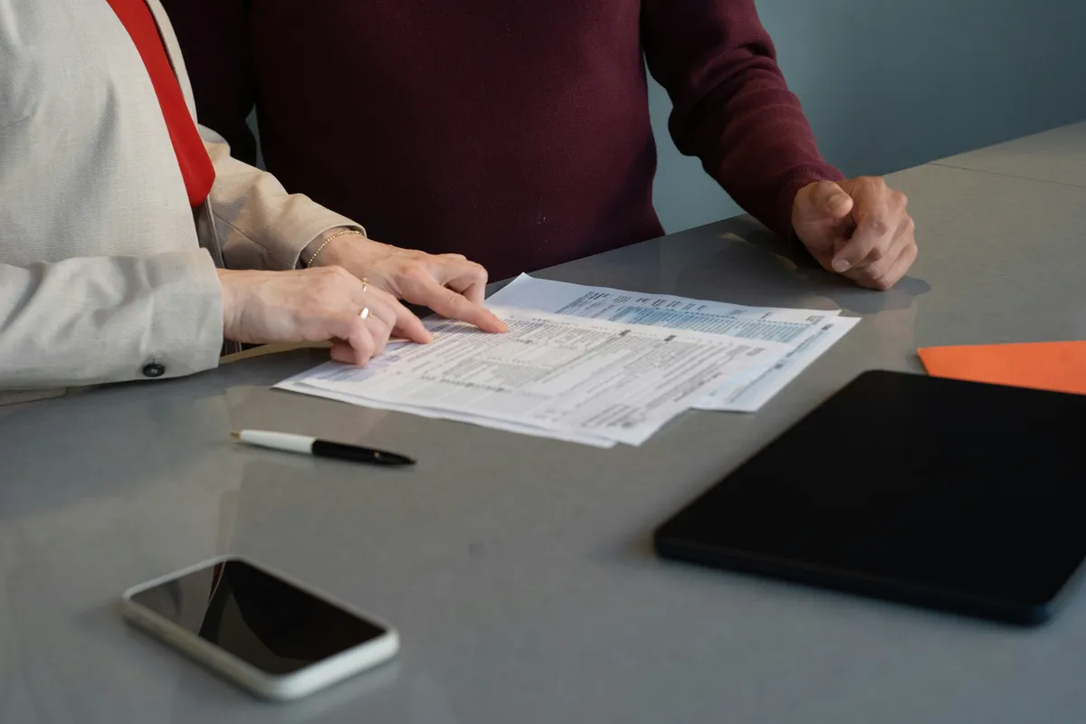 Document preparation support and client consultation desk